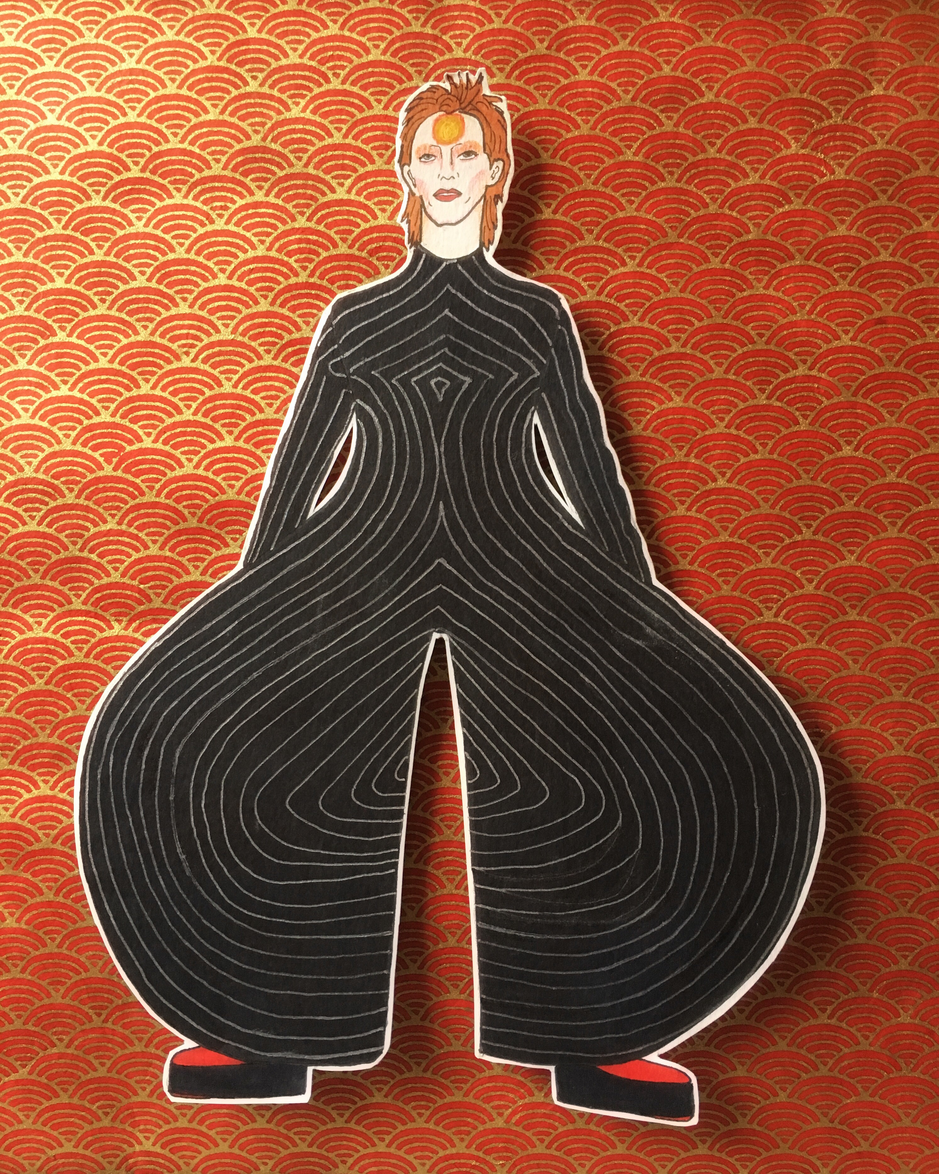 More Bowie love – Kansai Yamamoto suit
